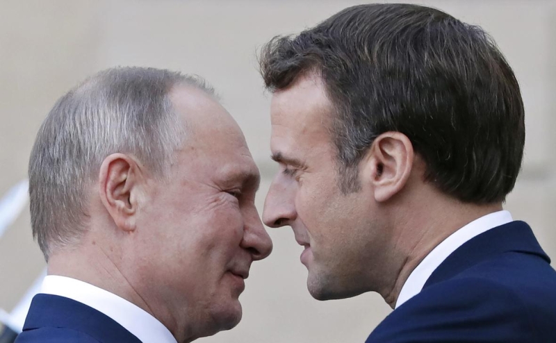 Лавров назвал пиаром заявления Макрона об отправке войск на Украину