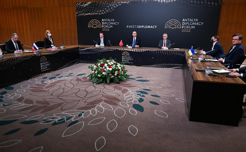 Лавров рассказал о встрече с Кулебой по просьбе властей Турции