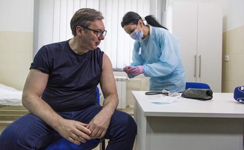 Лечащий врач назвал причину госпитализации Вучича