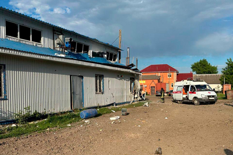 Льгов в Курской области попал под массированный удар ВСУ