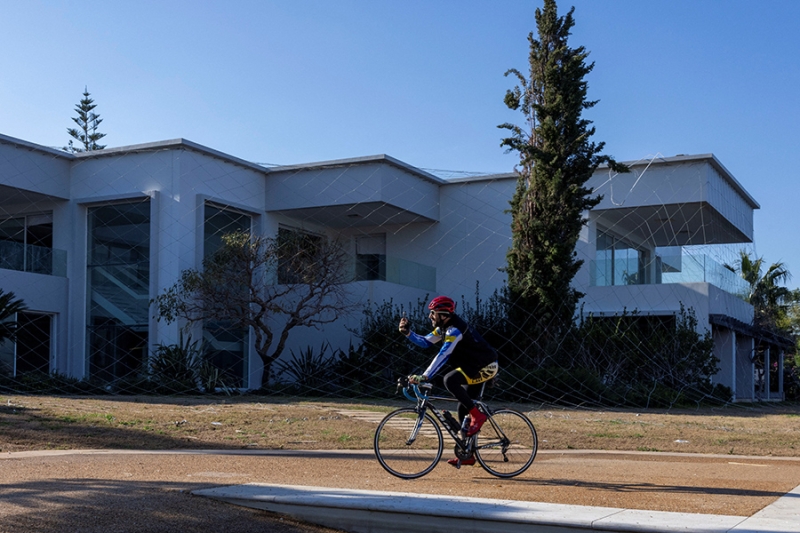 Личный курорт Асада на берегу моря. Фото