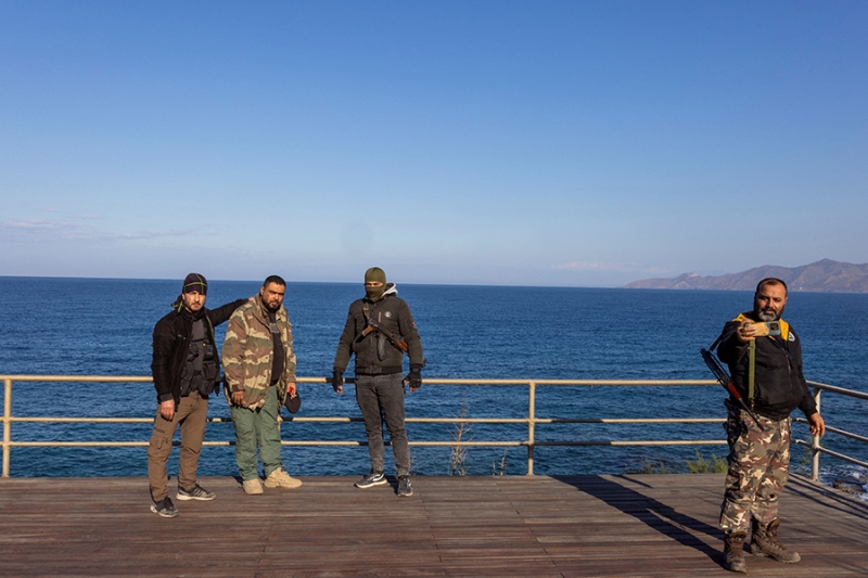 Личный курорт Асада на берегу моря. Фото