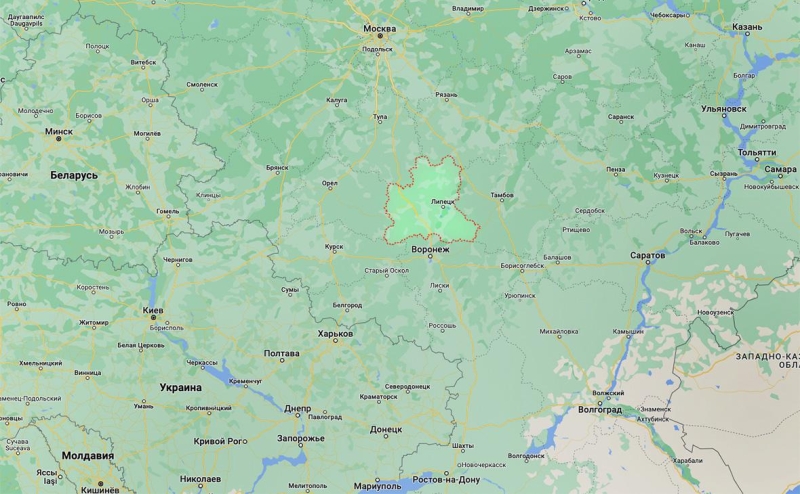 Липецкий губернатор сообщил о движении техники ЧВК «Вагнер» по региону