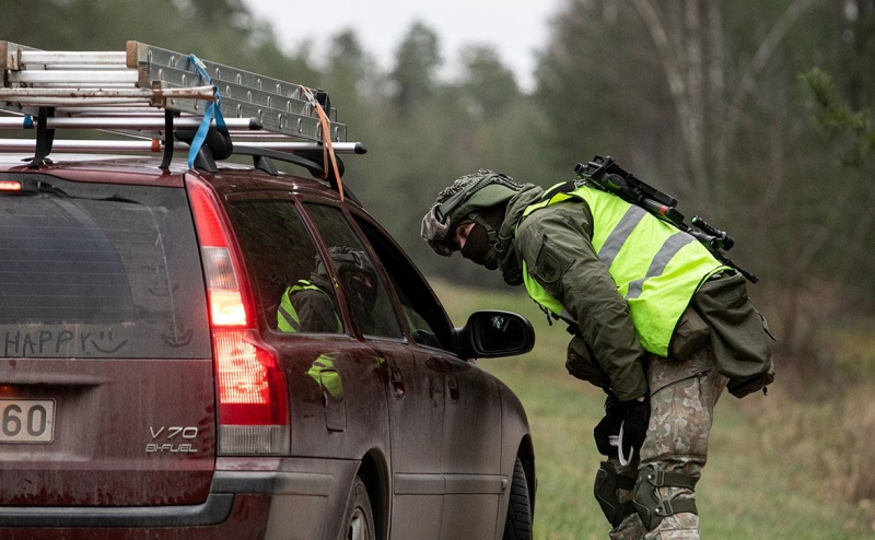 Литва вновь закрыла КПП на границе с Белоруссией из-за налета
