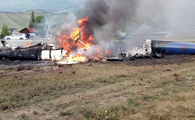 МАК назвал причины катастрофы с вертолетом Ми-8 «АлтайАвиа»