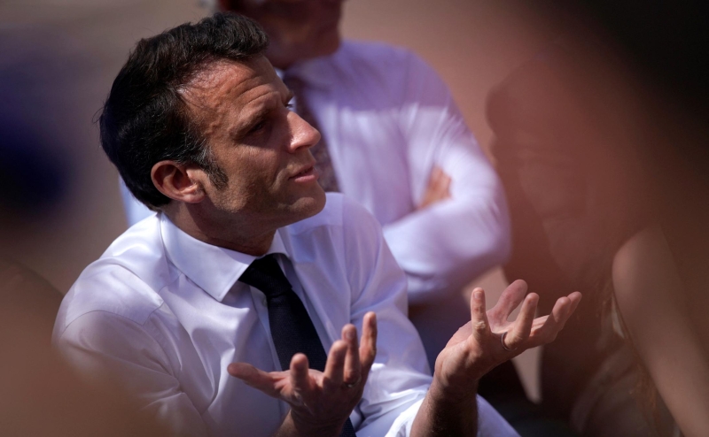 Макрон назвал своей задачей не дать России победить на Украине