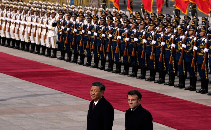 Макрон назвал своей задачей не дать России победить на Украине