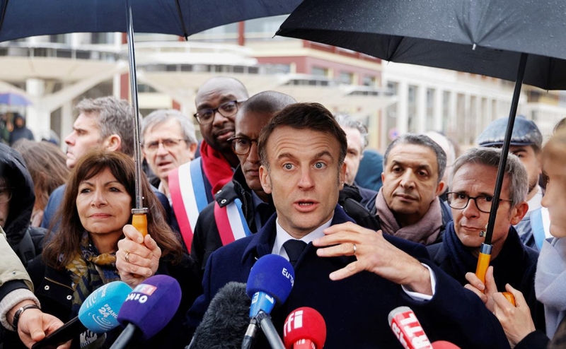 Макрон назвал взвешенными свои слова о западных войсках на Украине