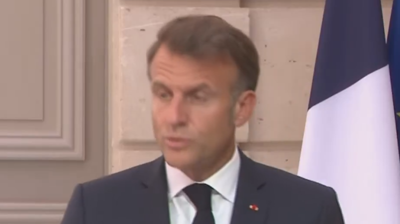 Макрон пообещал совместные с США санкции против России