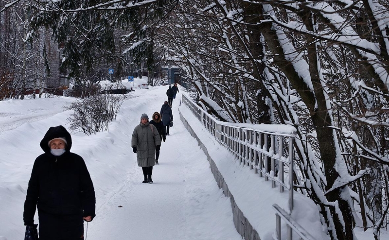 МЧС посоветовало не оголяться из-за аномальных морозов в Москве