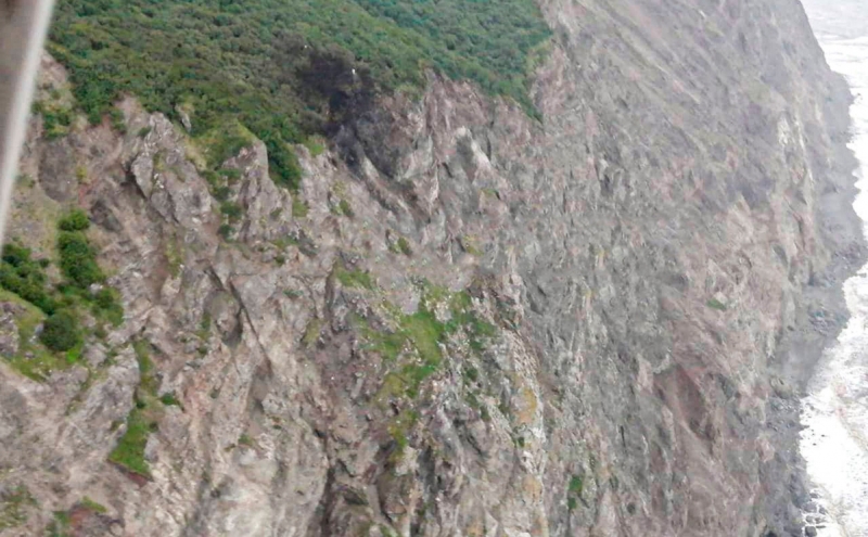 Место крушения пропавшего самолета на Камчатке. Видео