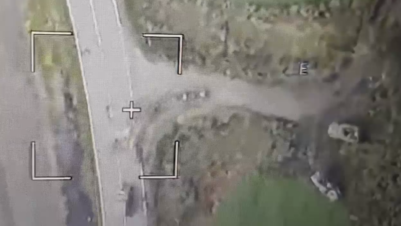 Минобороны показало кадры ударов по технике ВСУ на границе