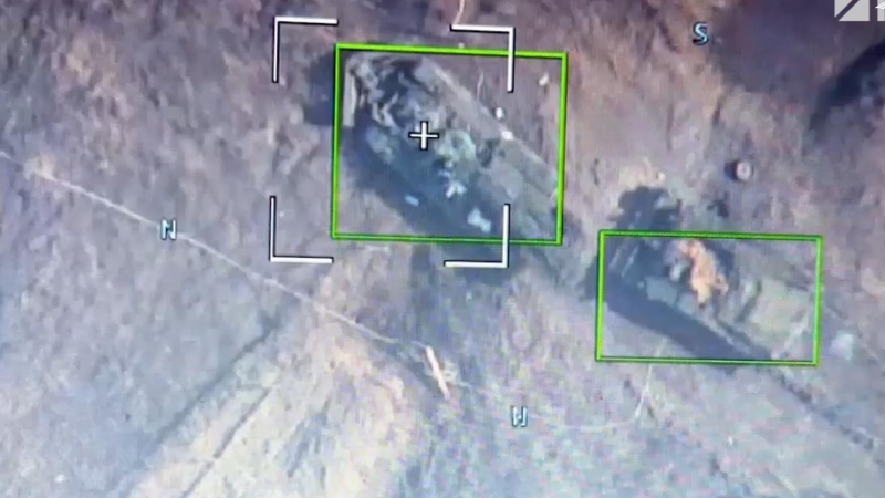 Минобороны показало подбитую технику диверсантов в Белгородской