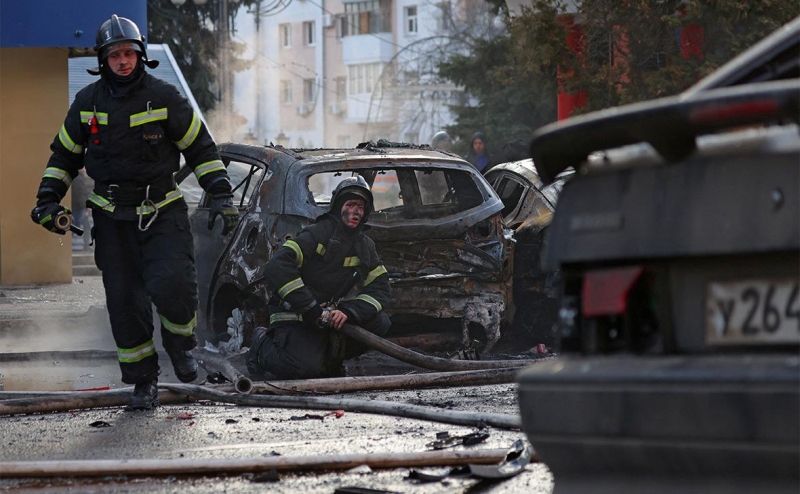 Минобороны сообщило о 10 сбитых снарядах чешской РСЗО над Белгородом