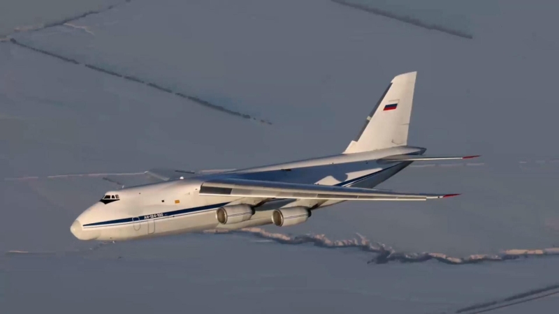 Минобороны впервые провело учения с семью тяжелыми самолетами &laquo;Руслан&raquo;