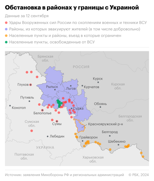 Минобороны заявило о &laquo;новом измерении&raquo; после атаки ВСУ на Курскую