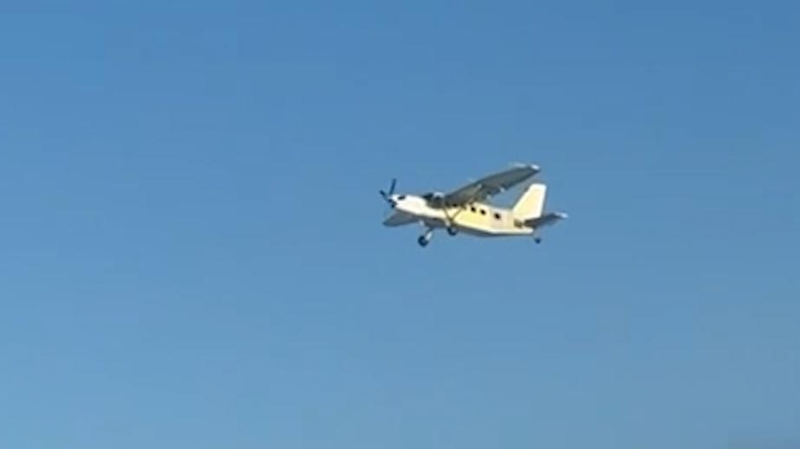 Минпромторг показал первый полет &laquo;Байкала&raquo; с новым российским