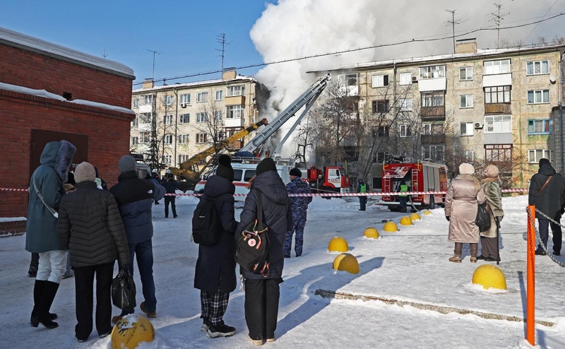 Минздрав сообщил о пяти жертвах взрыва газа в Новосибирске