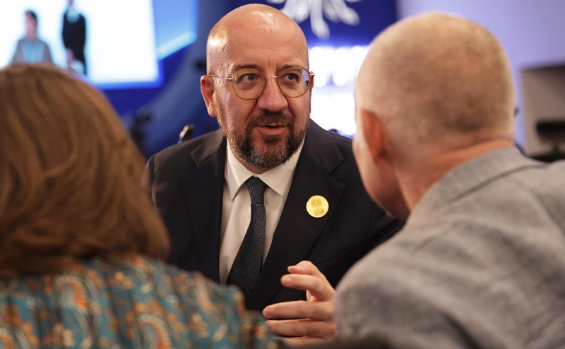 Мишель заявил, что без Запада Киев будет сражаться водяными