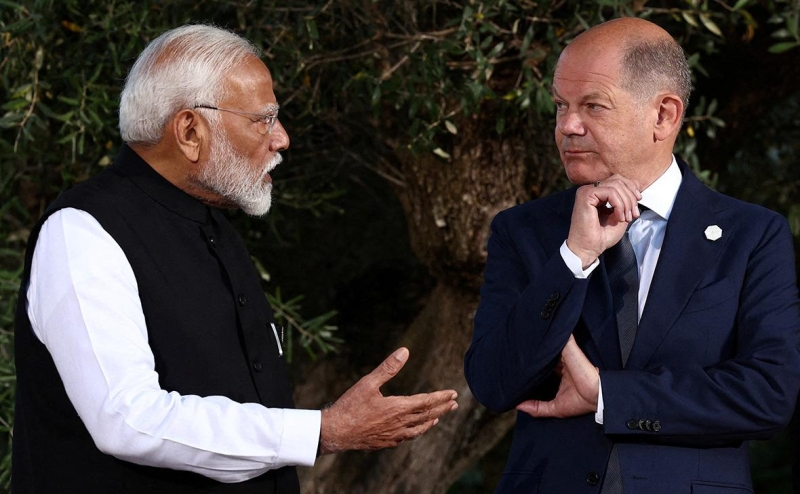 Моди рассказал Шольцу о впечатлении от встреч с Путиным и Зеленским