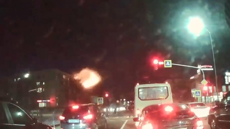 Момент взрыва газа в доме в Набережных Челнах попал на видео