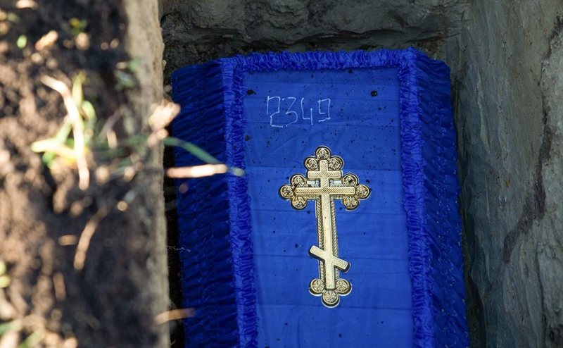 Москве вернули тела 49 погибших российских военных