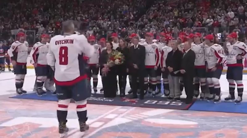 «Мы сделали это»: речь Овечкина после рекорда. Видео