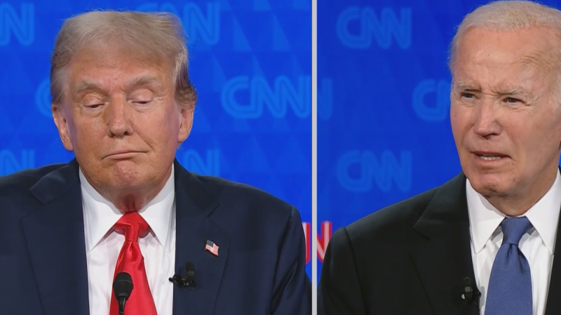 &laquo;Мы терпящая крах нация&raquo;. Чем запомнились первые дебаты Байдена и