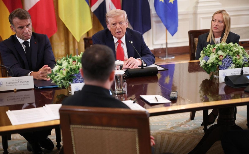 На камеру случайно попали слова Трампа: «Он хочет заключить сделку»