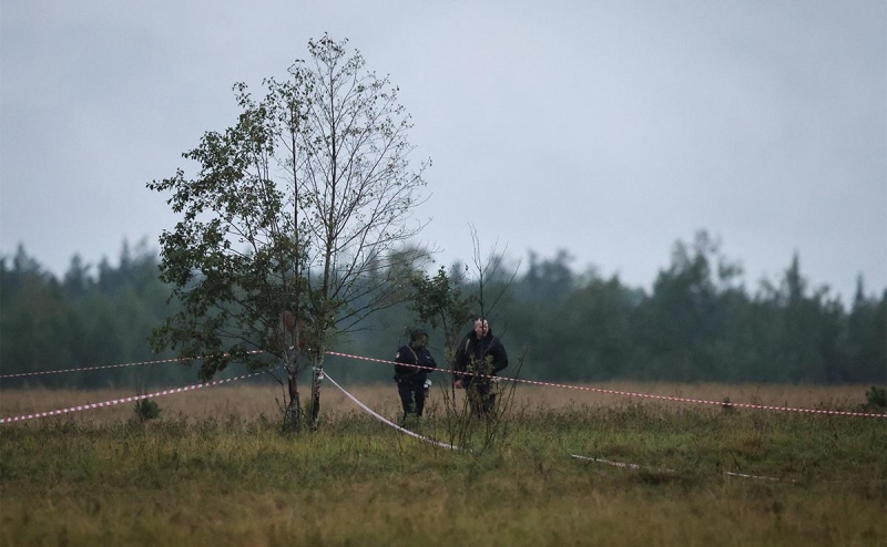 На месте крушения самолета Пригожина нашли десять тел и &laquo;черные ящики&raquo;