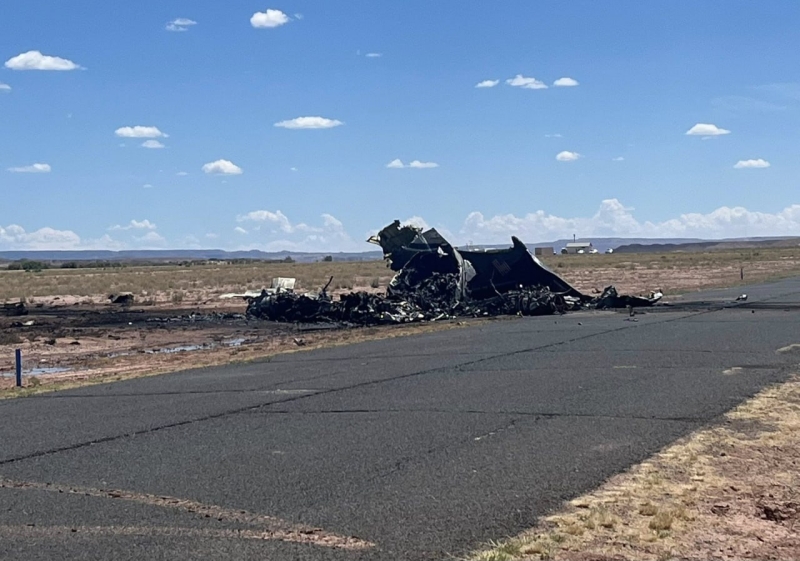 На НПЗ в Краснодарском крае произошел пожар из-за падения обломков