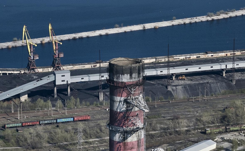 На Украине сообщили о повреждении Славянской ТЭС