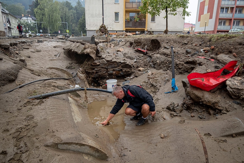 «Наводнение десятилетия» в Центральной Европе. Фоторепортаж