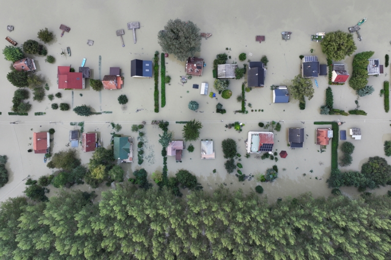 «Наводнение десятилетия» в Центральной Европе. Фоторепортаж
