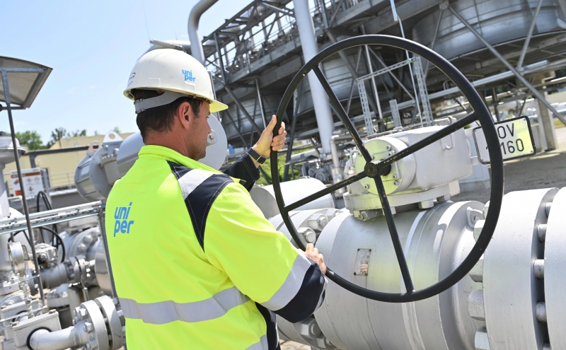 Немецкая Uniper сообщила о сократившихся на 25% поставках газа из России