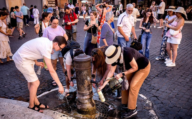 Несколько европейских стран столкнулись с аномальной жарой
