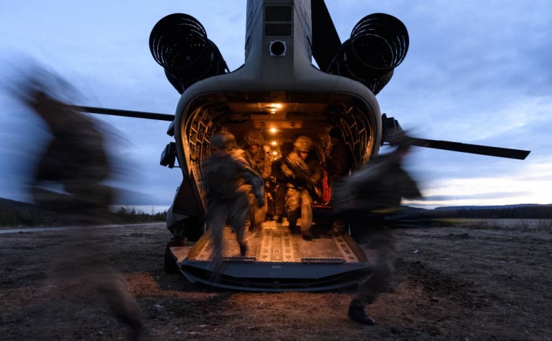 Норвежские солдаты начали отрабатывать похороны сослуживцев&nbsp;на&nbsp;учениях