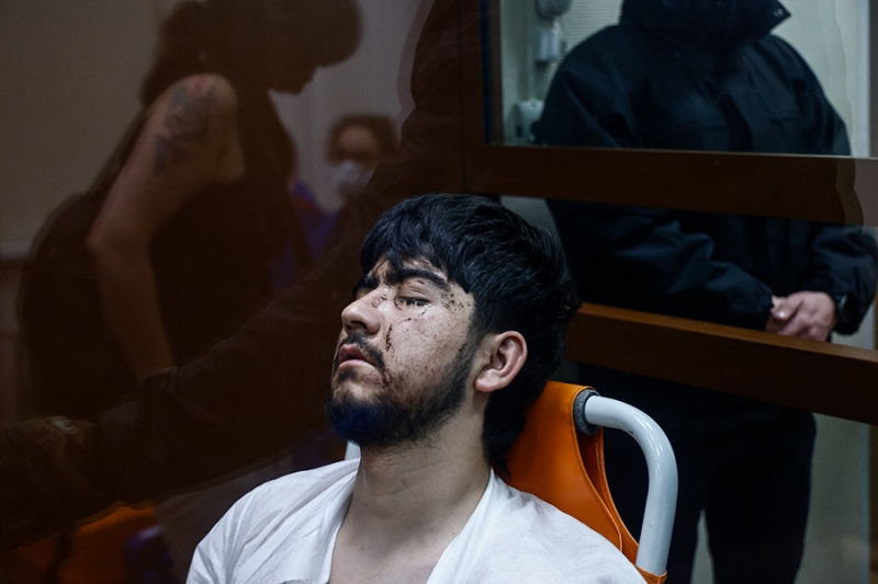 Обвиняемые по делу о теракте в &laquo;Крокус Сити Холле&raquo; в суде