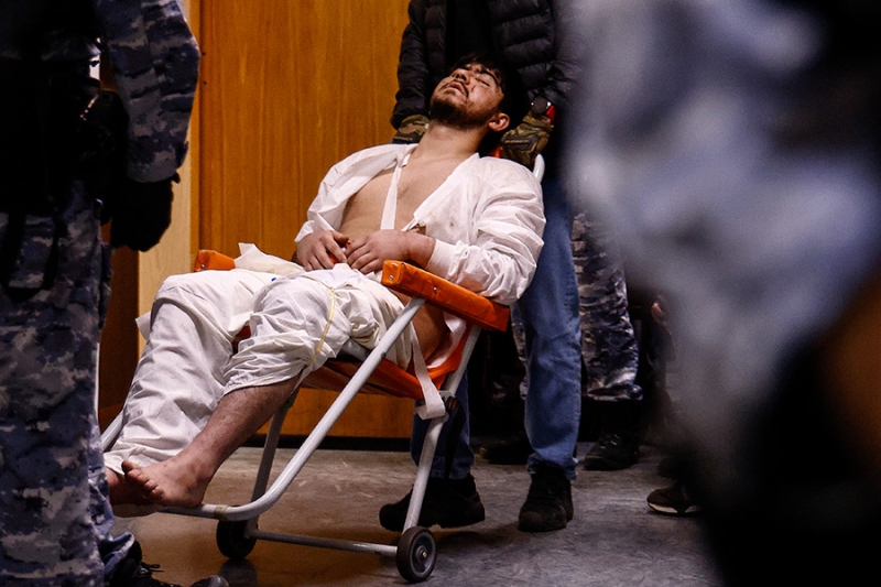 Обвиняемые по делу о теракте в &laquo;Крокус Сити Холле&raquo; в суде