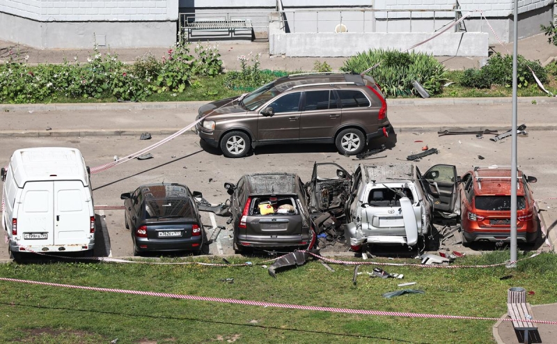 Обвиняемый в подрыве машины в Москве заявил ФСБ о сотрудничестве с СБУ