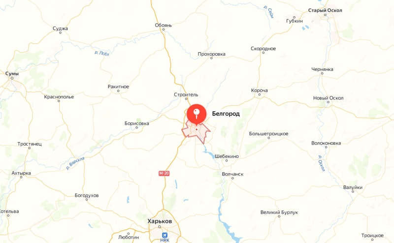 Один человек погиб при обстреле Белгорода