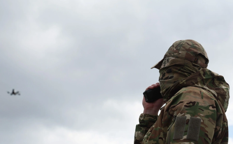 Около Центрального рынка Курска начался пожар после атаки дрона