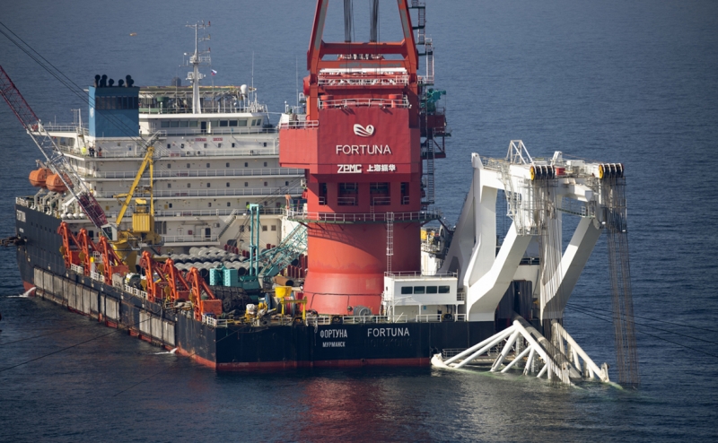 Оператор Nord Stream 2 заявил об укладке последней трубы газопровода