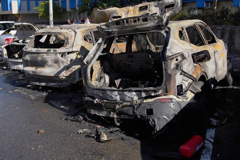 Оперштаб показал фото последствий атаки дронов на Новороссийск