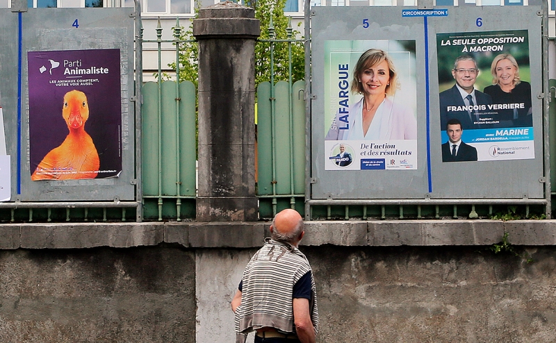 Опросы показали лидерство левых сил на выборах в парламент Франции