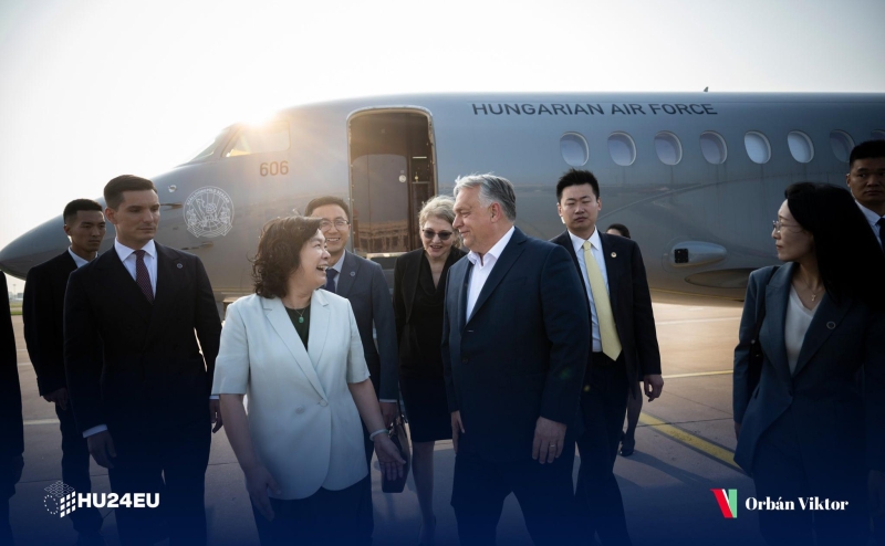 Орбан прибыл в Пекин после визитов в Москву и Киев в рамках мирной