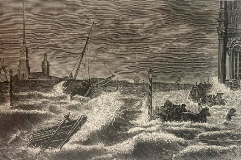 Озеро вместо Дворцовой площади: 200 лет крупнейшему наводнению