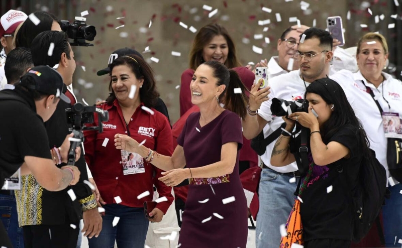 Партия Morena объявила о победе Шейнбаум на выборах президента Мексики