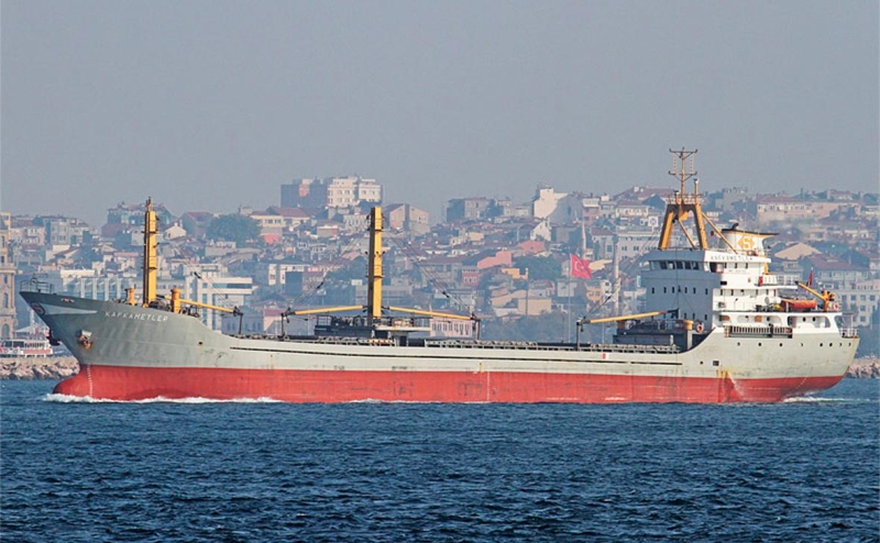 Перевозивший зерно из Одессы балкер подорвался на мине в Черном море