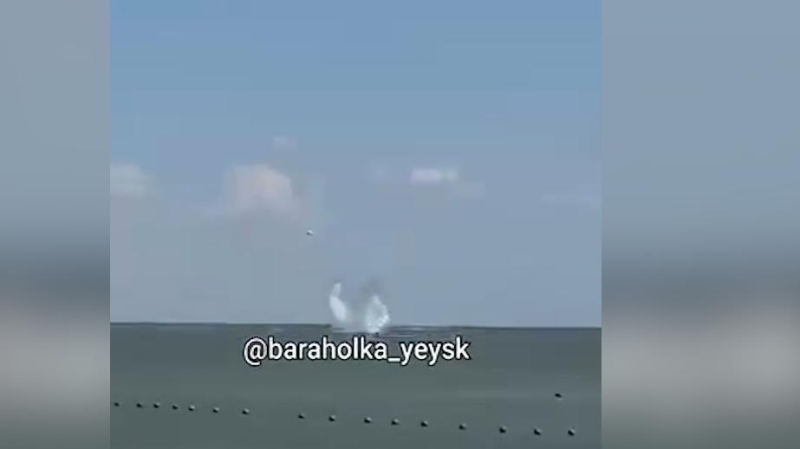 Пилот упавшего в Азовское море Су-25 погиб